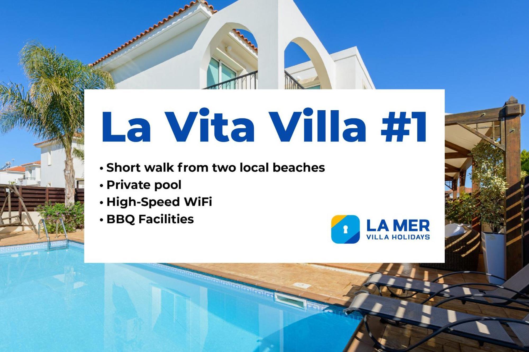 La Vita Villa #1 Protaras Exterior photo